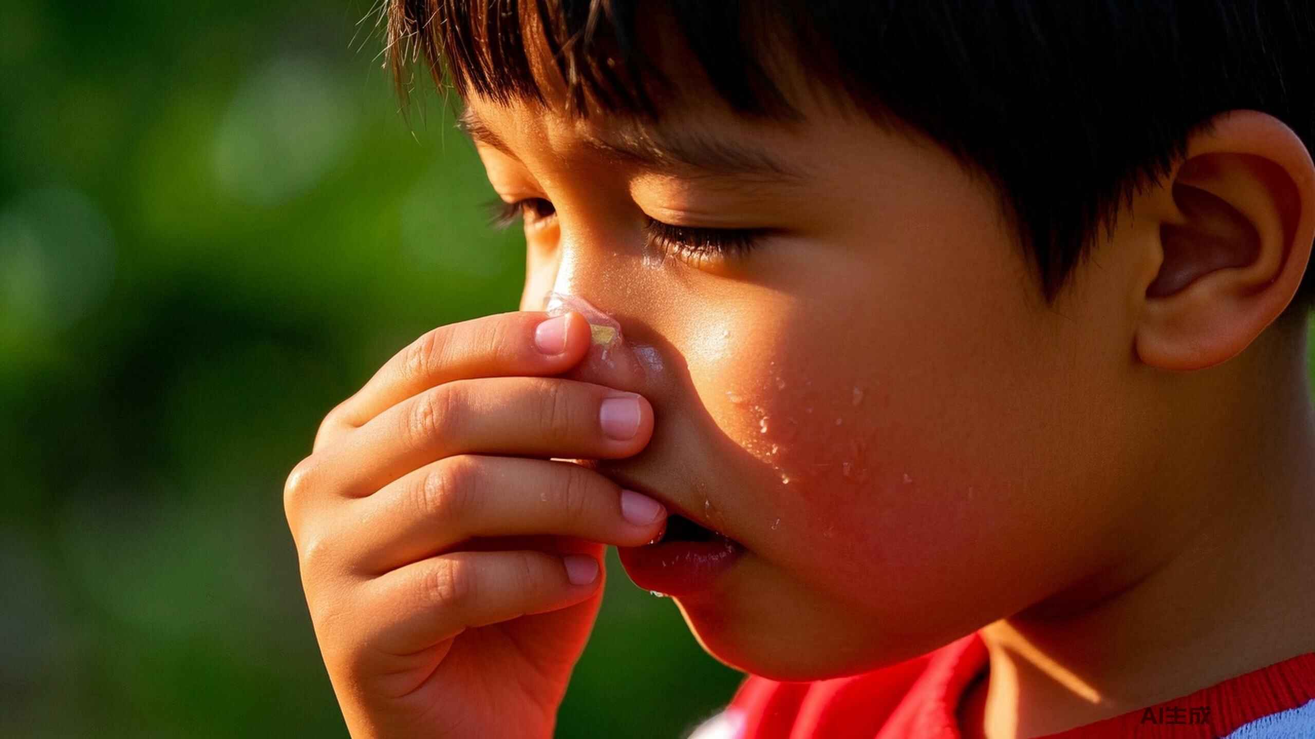 科普，孩子长期流鼻涕？警惕鼻窦炎和鼻炎的双重威胁！封面图
