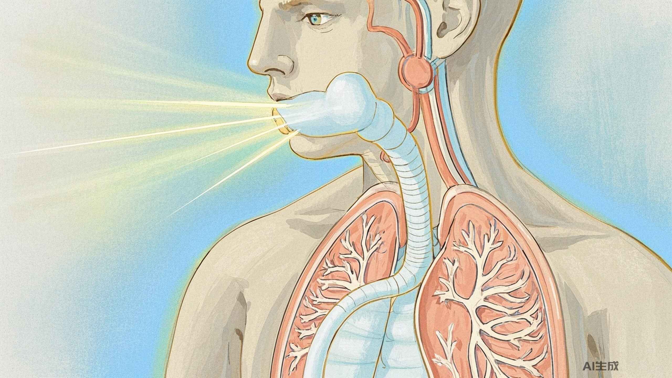 科普，呼吸道感染：全面解析病因、诊断与科学管理封面图