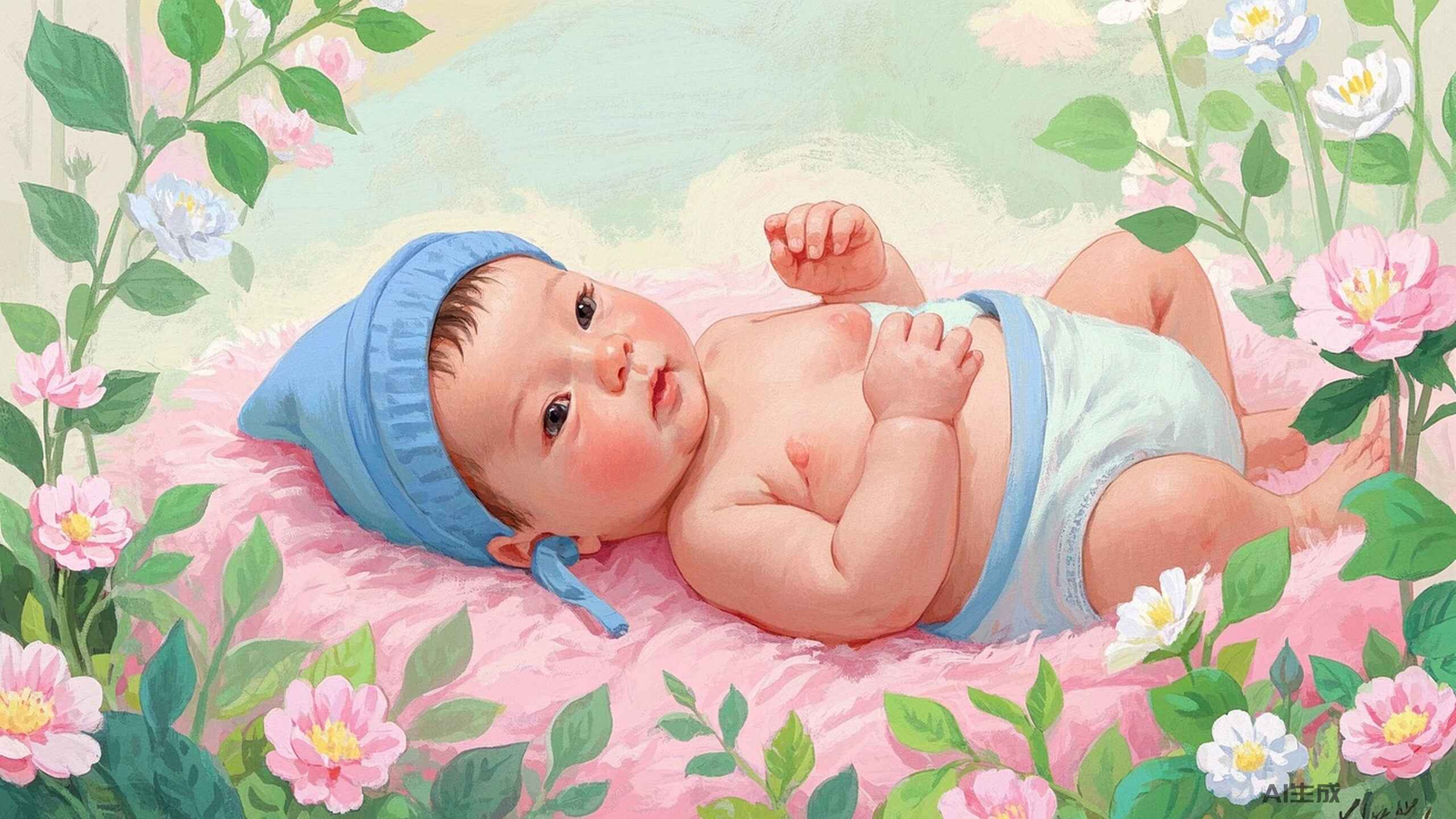 科普，小婴儿的湿肺之谜：识别与应对新生儿湿肺的全面指南封面图