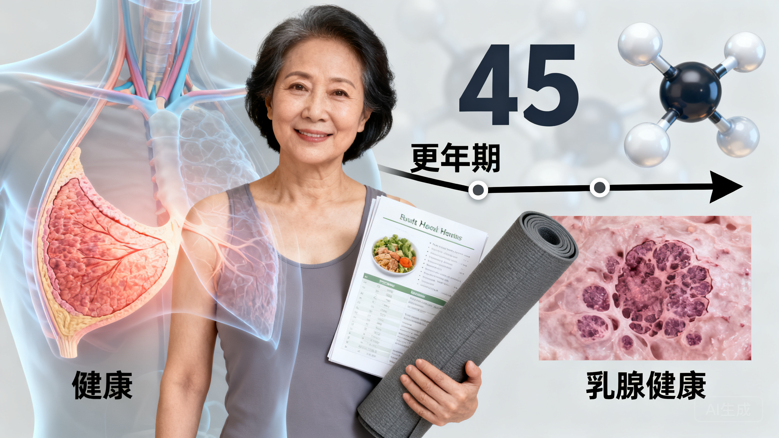 更年期女性乳腺癌预防全攻略——科学应对,守护健康